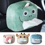 Wholesale Car Tissue Holder Creative Paper Napkin Case Soft Animals Tissue Box