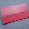 Buy cheap Eco Friendly 3D 6cm Embossed Leather Patches from wholesalers