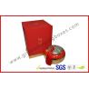 Buy cheap Handmade Gift Packaging Boxes , Rubber Oil Paper With Embossed Logo on Rigid Board Gift Box from wholesalers