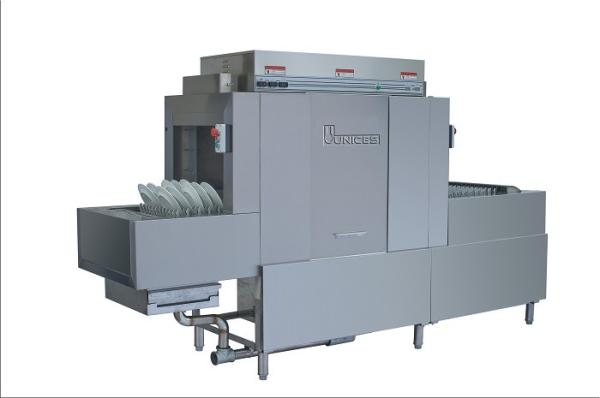 48KW Restaurant Kitchen Dishwasher Single Spray / Industrial Dishwashing