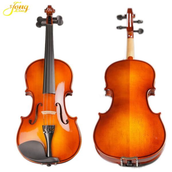 Music Instrument Hot Selling Plywood Violins 2/4 High Grade Violin/ Handmade