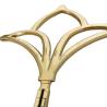 Buy cheap Contemporary UV Proof Gold UPVC Georgian Bar Windows Decorative Flowers from wholesalers