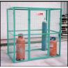 Buy cheap Outdoor Propane Storage Cage Green Color , Gas Bottle Cage Powder Coating from wholesalers