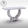 Buy cheap Living Room 65kg European Style Console Table 160cm Stainless Steel Frame from wholesalers