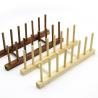 Buy cheap Wooden Wine Tea Cup Holder Stand Carbonized Kitchen Drain Rack from wholesalers