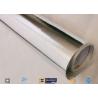 Buy cheap Aluminium Foil Laminated Silver Coated Fabric Flame Retardant 4HS Heat Reflective from wholesalers