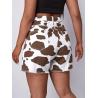 Buy cheap Classic Fashion Casual Pants Skinny Printed Short Jeans Milk Cow Print from wholesalers