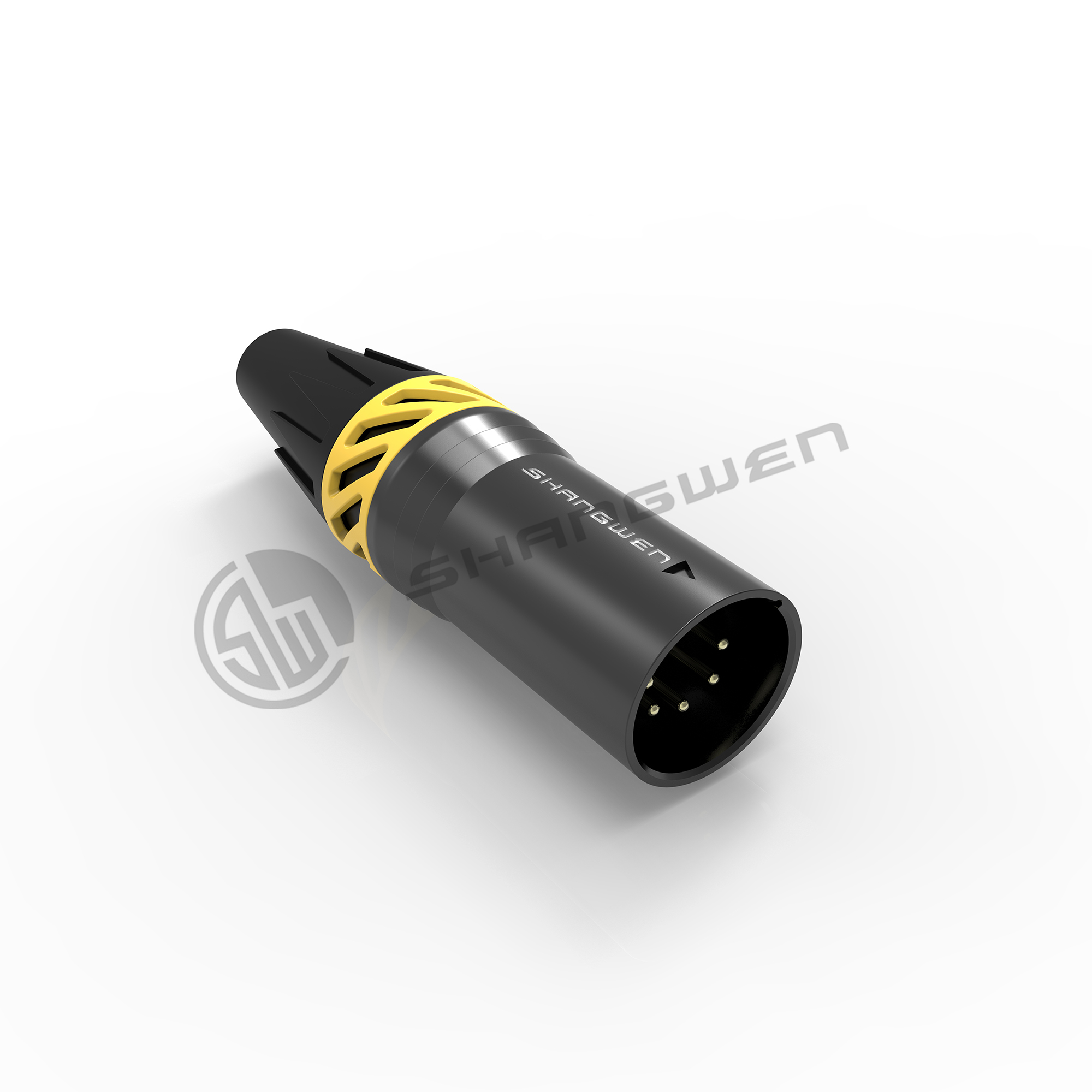 Waterproof 5 Pin XLR Connector IP65 Male Female Socket Connector