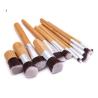 Buy cheap Bamboo Handle Makeup Brushes Set Vegan Cruelty Free Kabuki Foundation Blending from wholesalers