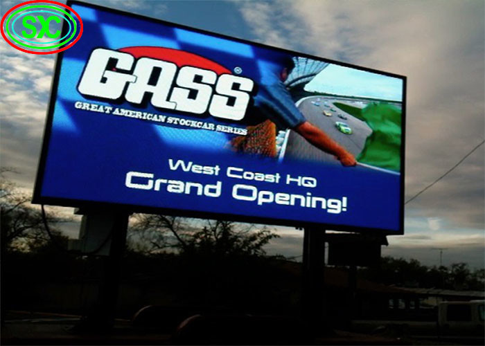 Outdoor Waterproof Full Color LED Display, High Refresh Rate Advertising LED Billboard