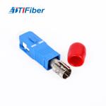 Ftth Sc Lc Fc St Fiber Optic Adapter OD 1.25 / 2.5mm