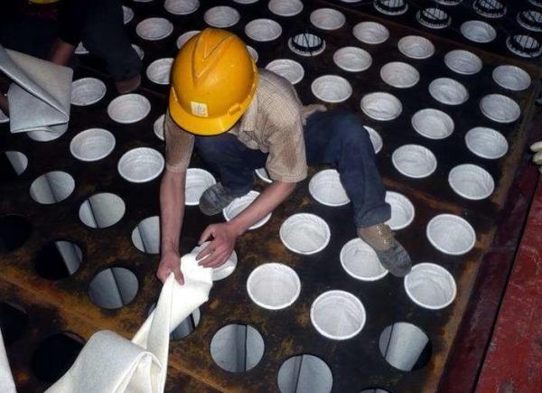 Buy cheap Industrial PPS Baghouse Filter Bags Anti - Alkali For Non Ferrous Metal Industry from wholesalers