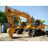 Buy cheap Used hyundai r200-5 r130w-5 wheel excavator for sale from wholesalers
