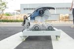 3m Length Semi-Automatic Sticker Vinyl And Tarpaulin Flex Banner Roll Cutting