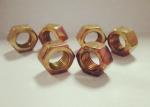 M10 Carbon Steel Nuts Hexagon Head Galvanized Hot Dip For Wind Energy
