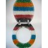 Buy cheap color stone poly resin toilet seat,17'18'19' from wholesalers