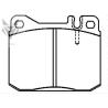 Buy cheap Auto Brake Pads MERCEDES BENZ Coupe Kombi Estate SL Coupe Saloon 0004206320 from wholesalers