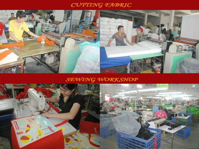 Durable Printed PP Non Woven Shopping Bag with Handles for Promotion Activities