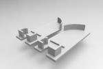 Plaster Drywall LED Strip Channel Extrusion 81*15mm Anodized For Wall Lighting