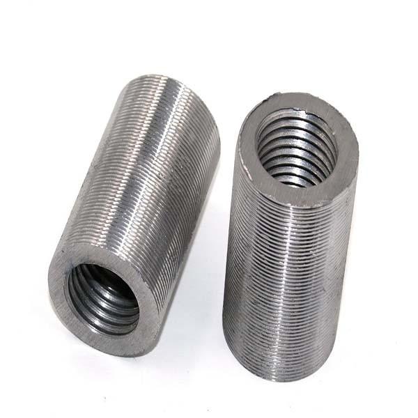 Buy cheap Industrial Cold Stamping Rebar Coupler EN8 12MM Steel Rebar Coupler from wholesalers