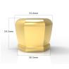 Buy cheap ISO 9001 Hanging Plating Zinc Alloy Perfume Bottle Cap from wholesalers