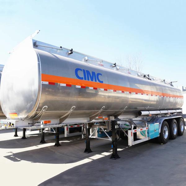 Buy cheap CIMC 50CBM Tri Axle Stainless Steel Tanker Trailer from wholesalers