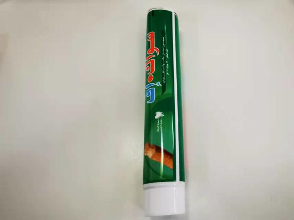 Buy cheap 190gr Round Dia 35 * 182.6mm Offset Printing ABL Toothpaste Tube With Screw Cap from wholesalers