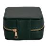 Buy cheap Fashion Small Portable Travel Jewelry Box Pu Leather Material Easy To Carry from wholesalers