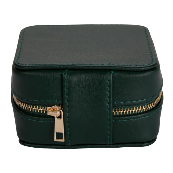 Small Size Leather Jewelry Bag Portable Velvet Interior Material Gift Packaging
