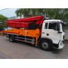 Buy cheap Air Cooling Euro 2 Concrete Pump Truck With 32MPa Rated Working Pressure from wholesalers