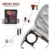 Buy cheap Waterproof and shockproof Makeup Bag Travel Makeup Bag Storage Bag with Mesh Bag Brush Holder Makeup Bag Women's from wholesalers