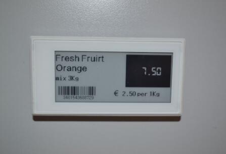 Buy cheap passive wireless e-paper electronic tag price in supermarket and retail store from wholesalers
