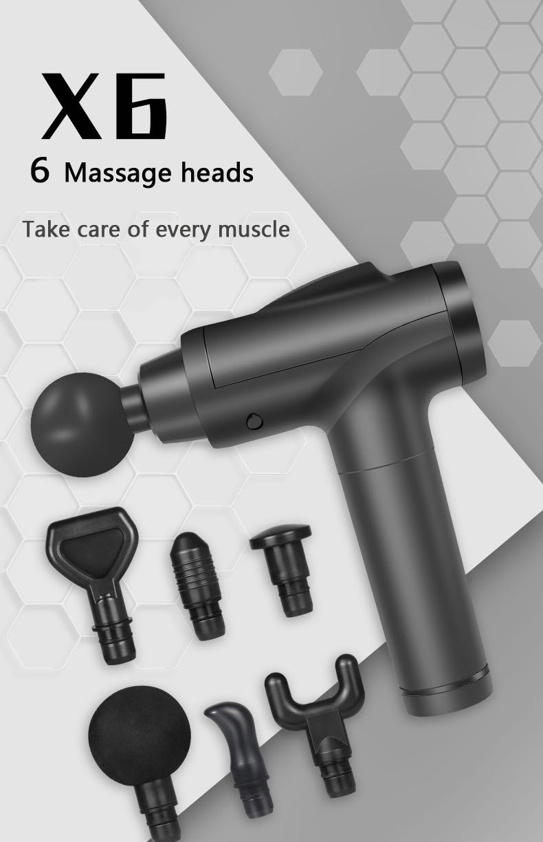 30 Speed Fascia Massage Gun Deep Tissue Percussion Massage Gun Touch Screen