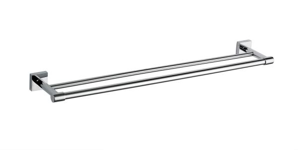 Buy cheap Double Towel rail 7409,brass,chrome for bathroom &kitchen,sanitary from wholesalers