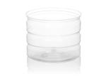 Square PET Tube Packaging , Easy Open Clear Plastic Packaging Tubes