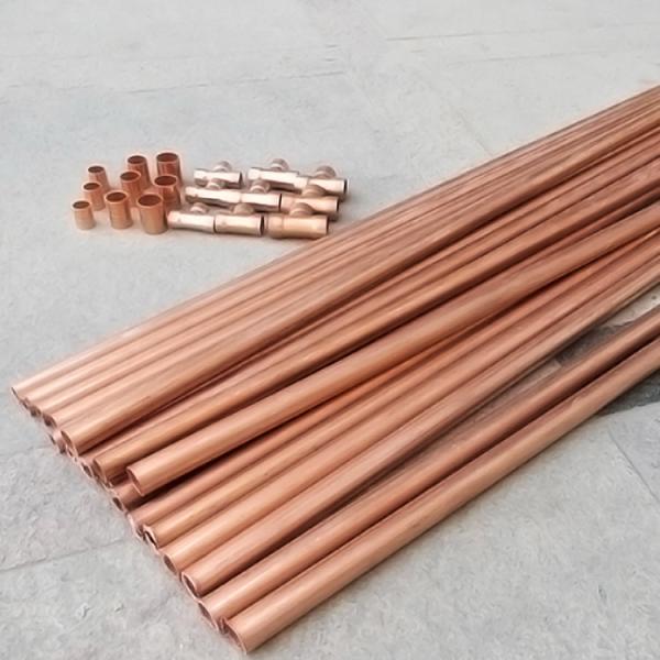 Buy cheap C11000 Seamless Pure Copper Pipe 10mm C11300 With Small Diameter from wholesalers