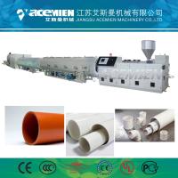 Buy cheap Durable Plastic Pipe Extrusion Line 16-200mm Diameter PVC U-PVC Water Supply product
