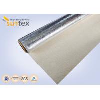 Buy cheap High Temperature Aluminum Foil Fiberglass Cloth Thermal Insulation Materials product
