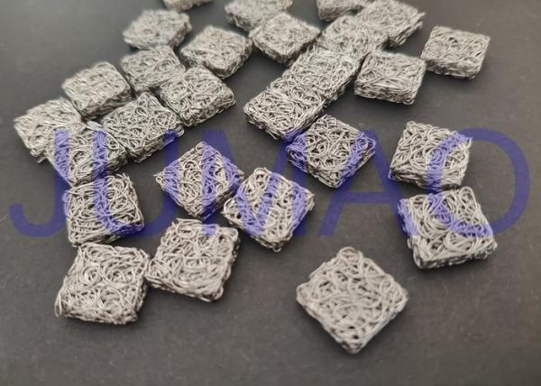 Buy cheap Square Stainless Steel Knitted Mesh 3.7 Mm Height For Shielding Cleaning Damping from wholesalers
