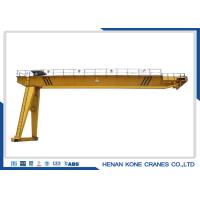 Buy cheap Single Leg Double Girder 80T Truss Gantry Crane product