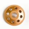 Buy cheap High Quality 4inch Laser Welded 105mm Single Row Diamond Cup Wheel For Concrete , Stone,Hard Building Materials from wholesalers