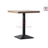 Buy cheap Durable Restaurant Dining Table Indoor 3/4/5cm Thickness With Solid Wood Face from wholesalers