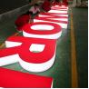 Buy cheap customer bought New 3d outdoor acrylic light letter signage for sale from wholesalers