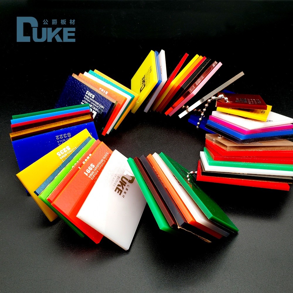 Light Transmittance 90% UV Blocking Sign Acrylic Sheet Anti Yellowing