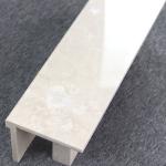Light Yellow Interior Marble Stairs Decorative 0.5% Water Absorption