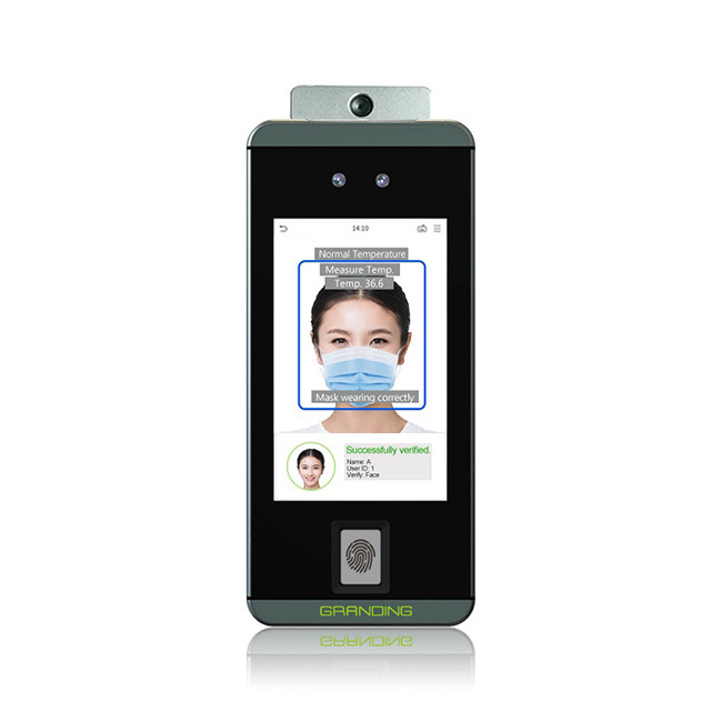 Buy cheap Linux Detection Punching Face Fingerprint Attendance Machine TFT Screen from wholesalers