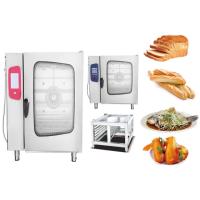 Buy cheap SS304 Material 6 Tray Convection Oven 220V Restaurant Combi Oven product