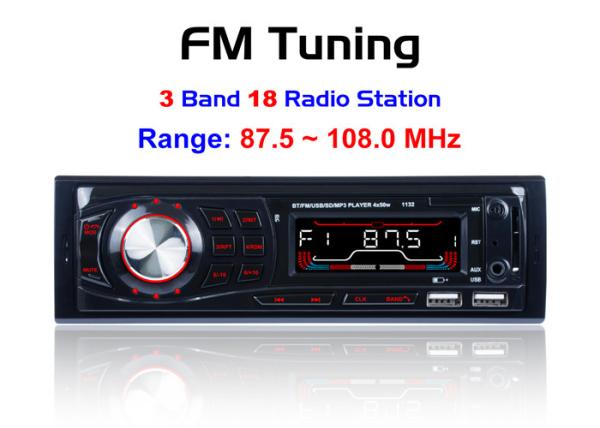 Buy cheap Double USB PORT Mp3 Bluetooth Car Stereo High Speed Usb Car Music Player from wholesalers
