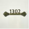 Buy cheap Illuminated Stainless Steel 304 Metal Address Signs Screw Mount from wholesalers