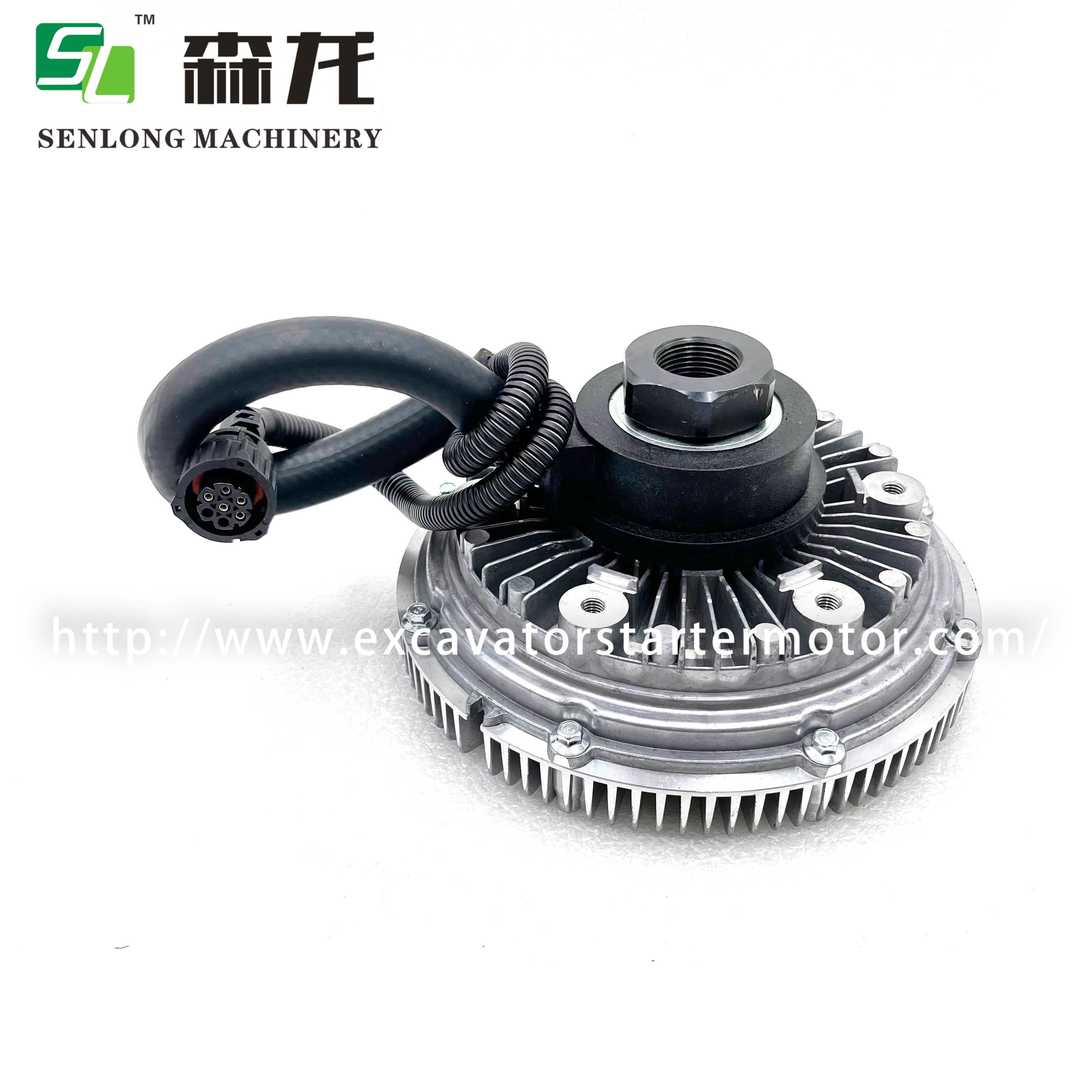 Cooling system Electric fan Clutch for VOE EC140D E140E E160D E160E E180E E200E E220D E220E E235E EC220DL，14610190